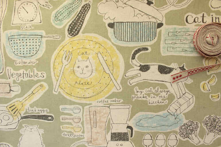 Jca 綿麻キッチンキャット